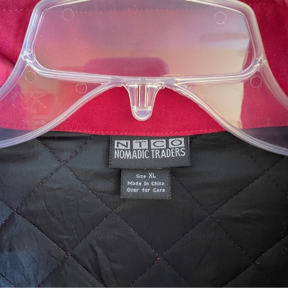 NTCO Nomadic Traders Quilt Print Jacket Size XLarge Fushia - Picture 9 of 10